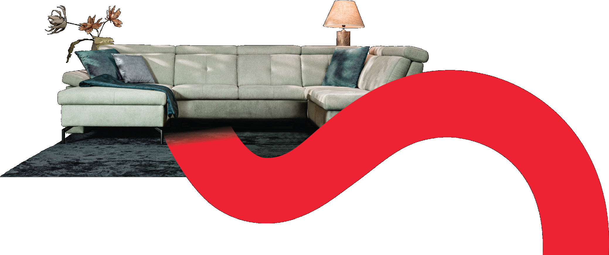 Modern kanapé